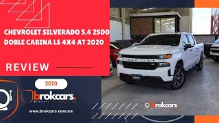 Chevrolet Silverado 54 2500 Doble Cabina Ls 4x4 AT 2020 [upl. by Lewls]