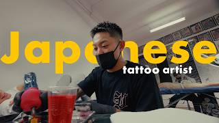 Japanese Tattoo Artist Introduction Horishonen JPN SUBS [upl. by Aisatsan]