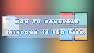 How To Download Windows 11 iso File  2024 [upl. by Neill]