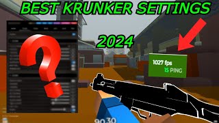 Best Krunker Settings 2024  Pro FPS Guide for Insane Gameplay amp Nukes [upl. by Eekcaj]