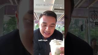 REVIEW SEASALT BUTTERSCOTCH 🥤 FORE BENCOOLEN MALL [upl. by Nueovas]