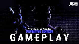 FNAF SL Definitive Edition  Gameplay [upl. by Aerdnek]