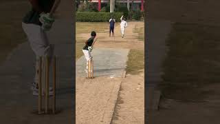 Shot ball missed cricket cricketlover bowling [upl. by Waligore]