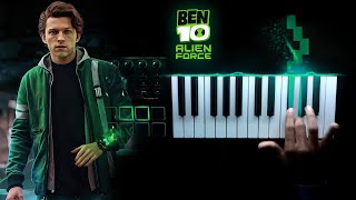 Ben 10 Alien Force Theme  Orchestral Version  Keyboard Cover  by MD Shahul [upl. by Croydon315]