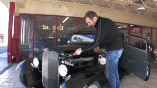 1932 Ford 3 window Coupe for sale with test drive driving sounds and walk through video [upl. by Llejk]