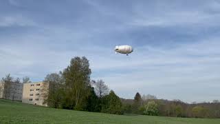 MPCbased Formation Control Test with a Single Airship [upl. by Adnawuj]