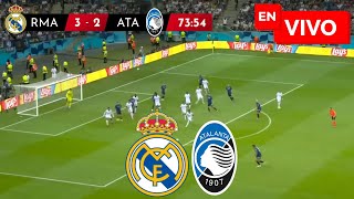 🔴 REAL MADRID VS ATALANTA PARTIDO EN VIVO  CHAMPIONS LEAGUE  JUEGA MBAPPE [upl. by Stearne730]