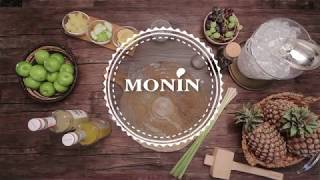 Pineapple Party Bowl with MONIN Falernum syrup and Le Fruit de MONIN Pineapple English [upl. by Amoritta]