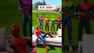 SUPERMANKILL SPIDERMAN FAMILY A3A5A6A7J2J5 J7S5S6S7S9A1gta shorts [upl. by Ainola]