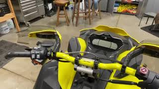 2022 Ski Doo Renegade XRS 900R Turbo Walkaround [upl. by Nymsaj]