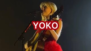 Maisie Peters  YOKO LiveLyrics [upl. by Chari]