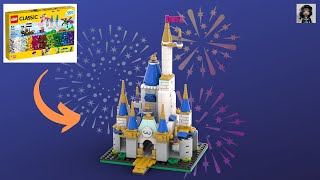 DISNEY CASTLE Lego classic 11033 ideas How to build [upl. by Elyrad]