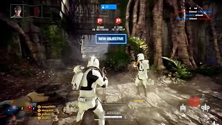 Star Wars Battlefront 2 Galactic Assault Gameplay No Commentary [upl. by Davilman516]