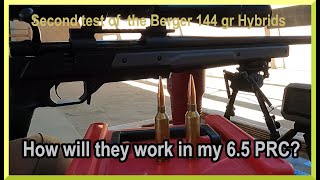 Second test of 144 gr Berger Hybrids in the 65 PRC [upl. by Eniamraj]