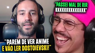 TRETA FILÓSOFO EXOTAKU RESPONDE FÃS DE ANIME REVOLTADOS Dr Rômulo  Cortes do Michi [upl. by Andy]