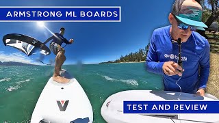 Testing the Armstrong ML 55 Foil Board [upl. by Katey466]