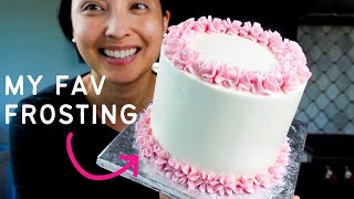 How to Make Swiss Meringue Buttercream  My Favorite Frosting [upl. by Queen]