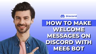 How To Make Welcome Message On Discord With Mee6 Bot Step by Step│Ai Hipe [upl. by Goran408]