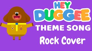 Hey Duggee theme song as rock n roll cover [upl. by Natlus]