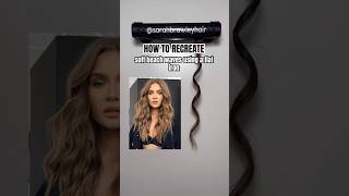 loose beach waves tutorial using a straightener flatironcurls hairtutorial haircurling [upl. by Macy121]