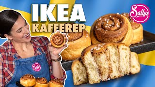 Fluffige IKEA Zimtschnecken  Nachgemacht Original trifft Sally  Cinnamon Buns [upl. by Nylesaj343]