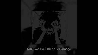 Kimi Wa Dekinai Ko x Homage ♡ READ DESC [upl. by Ahsakat]