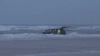 Daytona Beach CAR SWALLOWED [upl. by Gnat]