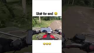 Wait For End  Bike crash  rider motovlog shoyabswm soebx short zrsoebx shorts [upl. by Einnos]