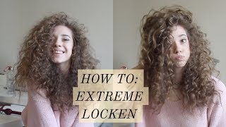 EXTREME LOCKEN mit viel Volumen  yxcvanessa [upl. by Aynad]