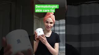 How to use moisturizer dermatologist DrDrayzday skincaretips shorts [upl. by Llenyar184]