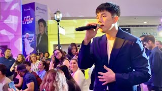 PAULO Avelino SINGS ‘Hiling’ by JAYR Siaboc at the Launch of the Newest RideHailing App PeekUp [upl. by Acir]