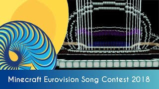 Minecraft Eurovision Song Contest 2018 Official [upl. by Winshell]