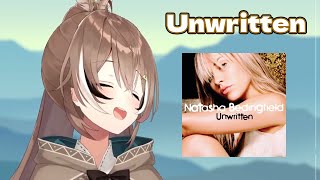 Mumei Sings quotUnwrittenquot By Natasha Bedingfield  Karaoke [upl. by Yenaiv]