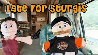 Nomadic Fanatic is Late for Sturgis [upl. by Ayihsa]