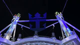 High Divers in Royal Caribbean Symphony of the Seas Hiro AquaShow in the AquaTheater [upl. by Malory]