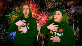 Makaton  FIREWORK  Singing Hands [upl. by Darton]