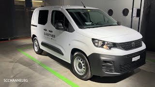 Peugeot E Partner 2023 Walkaround Auto Zurich 2023 [upl. by Pasahow]