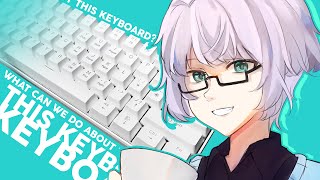 Koodo Gecko X  slight mod  What can we do about this keyboard Freetalk IDEN OK [upl. by Rothwell]