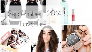 September 2014 Favorites  101ThingsGirlsLike [upl. by Cristionna]