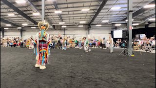 Jr Men’s Grass  Mantio Ahbee powwow 2023 [upl. by Carolynn]