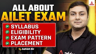 All About AILET 2025 📑📕  Syllabus Eligibility Exam Pattern Placement  Must Watch🔥🔥 [upl. by Zetnod809]