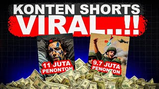 KONTEN SHORTS VIRAL Gampang Buatnya Cocok Buat Pemula  Ide Konten Youtube 2024 [upl. by Vacuva]