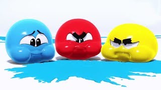 Funny Squishy Balls  WonderBalls Episode 1 to 5  Cartoon Candy [upl. by Ashlee592]