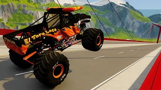 Insane EL TORO Monster Jam Speed Death Jump Stunt [upl. by Saunder]