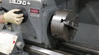 LeBlond Regal 15quot x 54quot Servo Shift Engine Lathe [upl. by Amsirak]