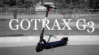 GOTRAX G3 Owner Review [upl. by Tiffi]