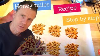 Crunchy honey tree tuiles [upl. by Wiltsey]