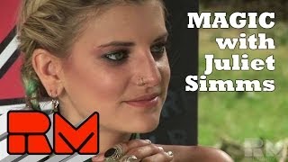 Juliet Simms Interview and Magic RMTV Official from NBC The Voice [upl. by Naelopan]