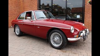 1973 MGB GT V8 Damask Red  Concours Restoration [upl. by Katherina457]