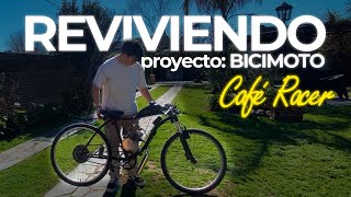 VUELVO a la VIDA a un ANTIGUO PROYECTO FAMILIAR  Proyecto Bicimoto Café Racer [upl. by Anaehs]